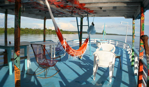 Amazonasschiff AYNARA_Deck