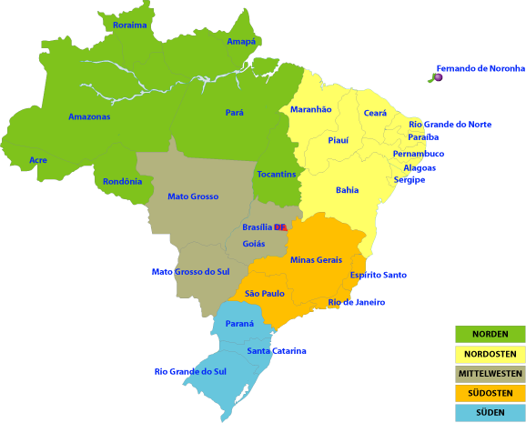 brasilien_5-regionen
